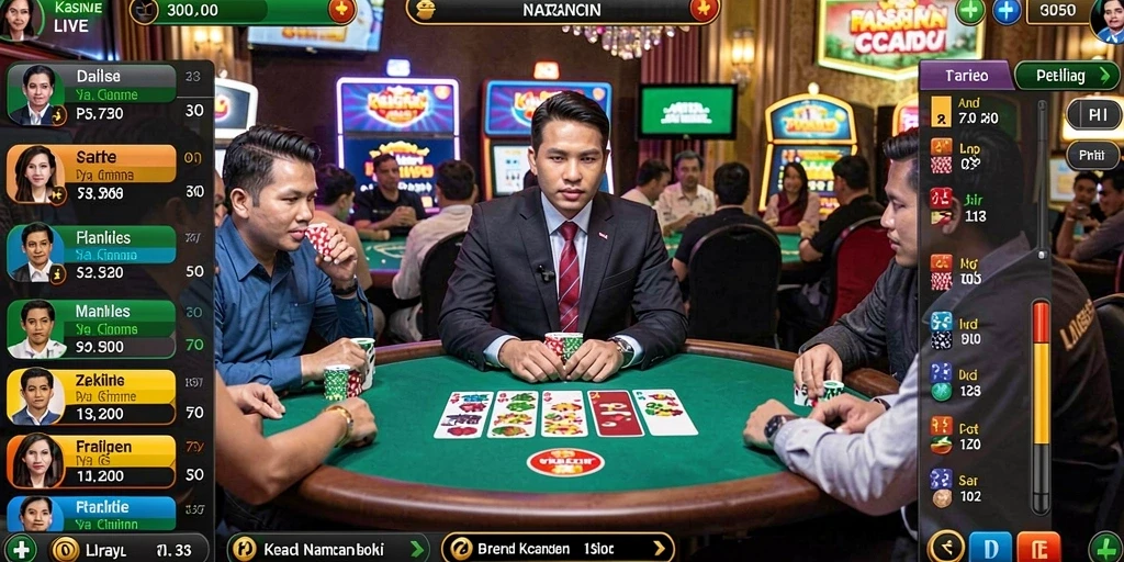 Screenshot menampilkan grafis slot yang menarik.