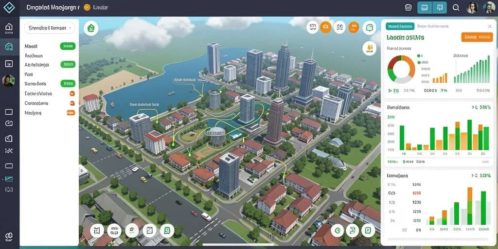 Screenshot menunjukkan dunia luas yang bisa dijelajahi.