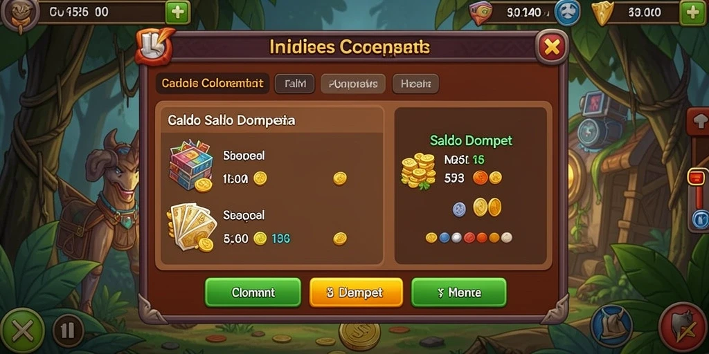 Tampilan utama dari aplikasi 988SLOT yang stylish.