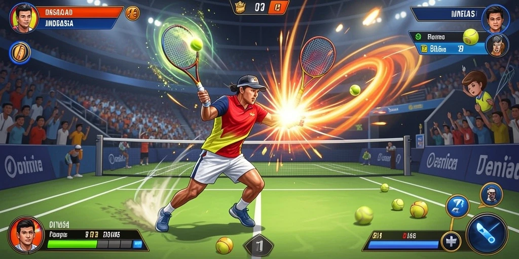 Tampilan awal game AWANLUCK yang menawan.