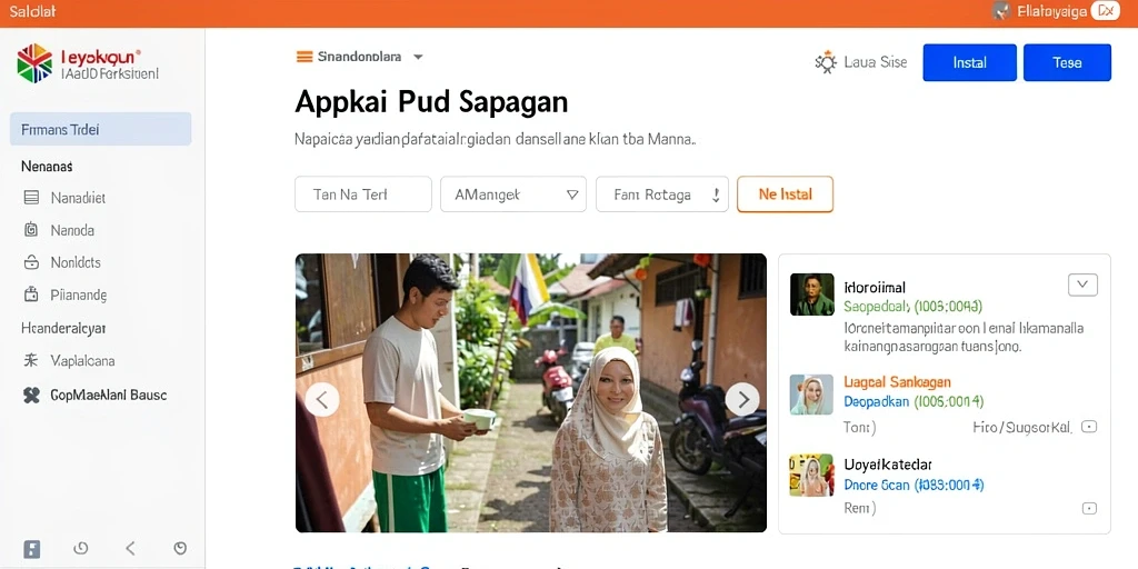 Tampilan antarmuka yang menarik dan mudah dinavigasi.