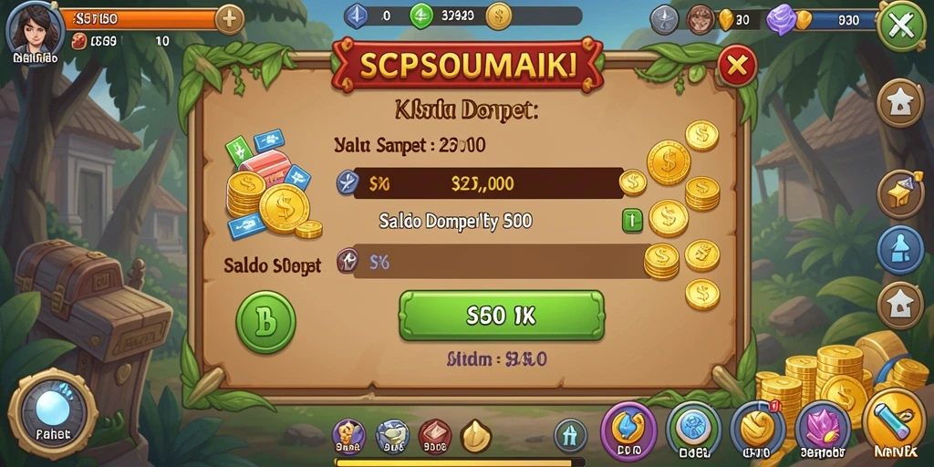 Tampilan awal CUCUTOTO yang menarik dan intuitif.
