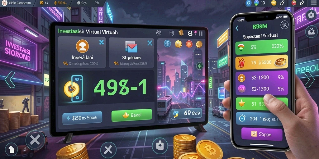 Tangkapan layar menampilkan level penuh tantangan.
