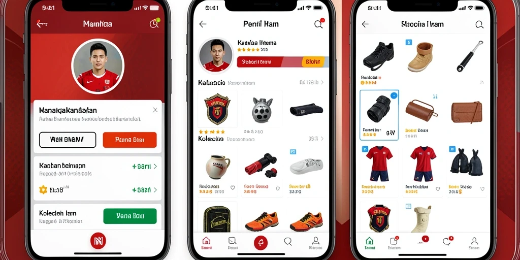 Karakter unik dengan desain yang menarik.