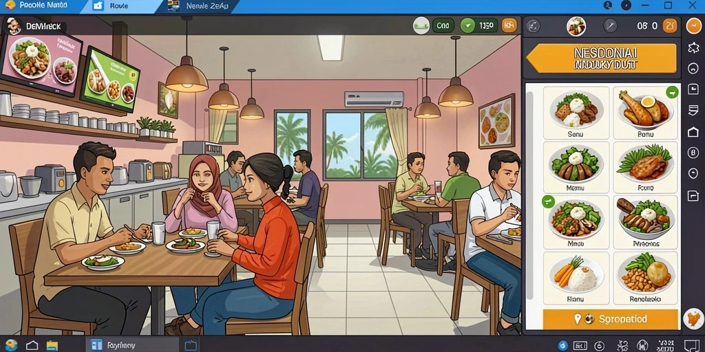 Tampilan antarmuka yang ramah pengguna dan menarik.