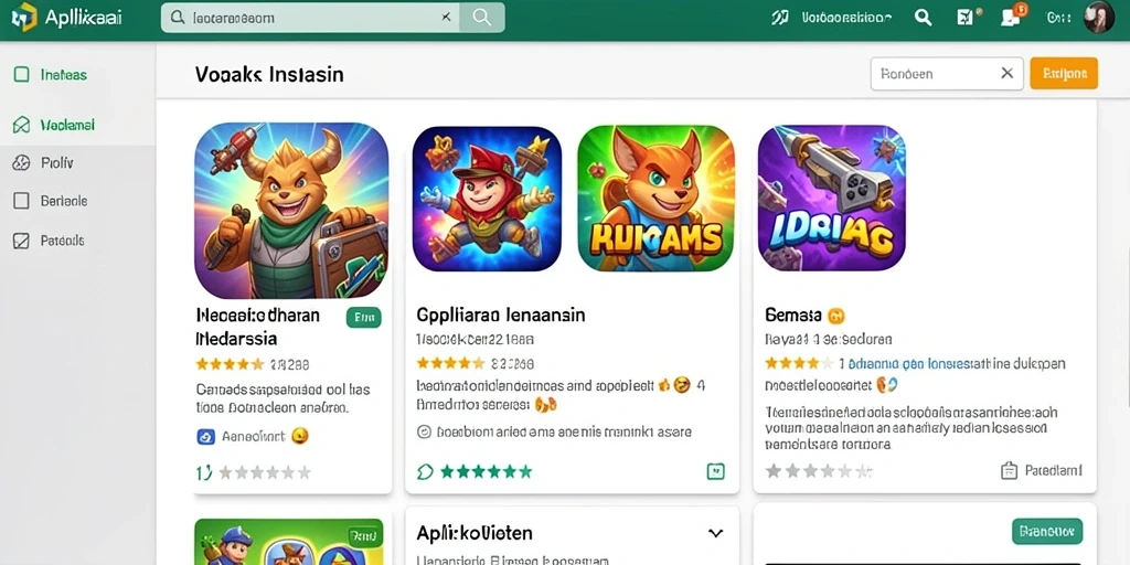 Tampilan antarmuka yang modern dan intuitif.