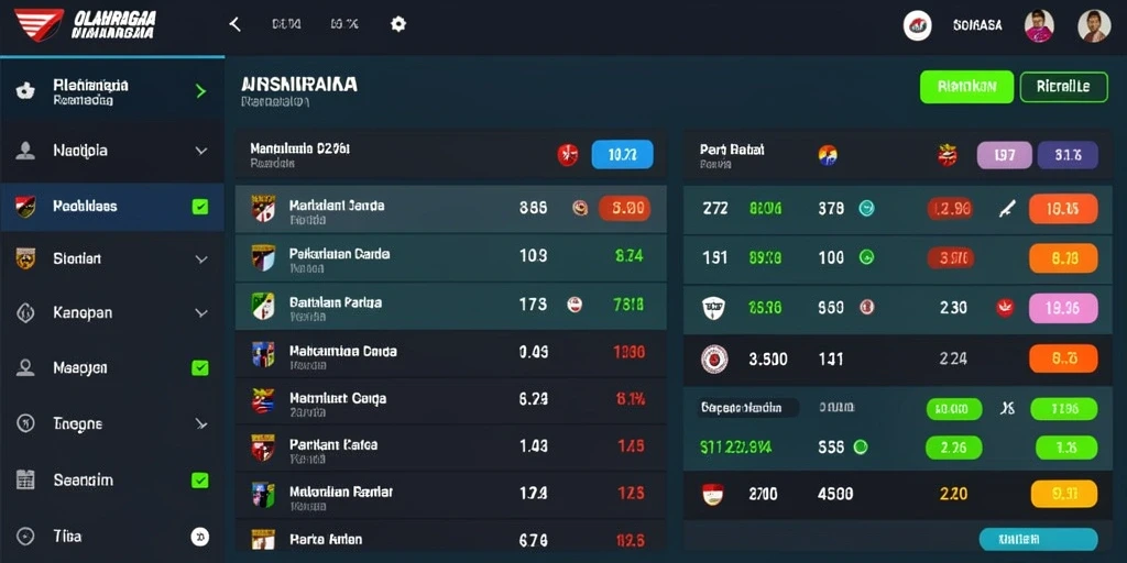Tangkapan layar fitur permainan slot yang menarik.
