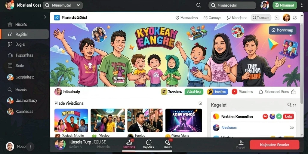 Tampilan antarmuka yang menarik dan user-friendly.