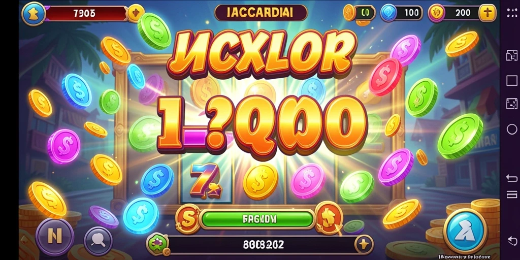 Tampilan antarmuka utama game MT966.