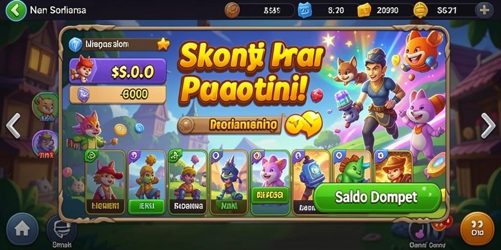 Tampilan grafis yang menakjubkan dan penuh warna.