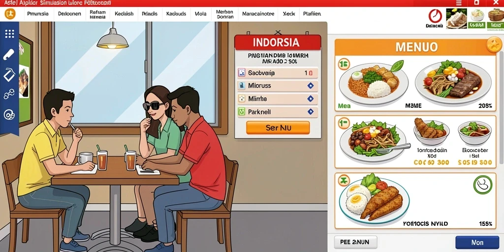 Tampilan antarmuka yang intuitif dan menarik.