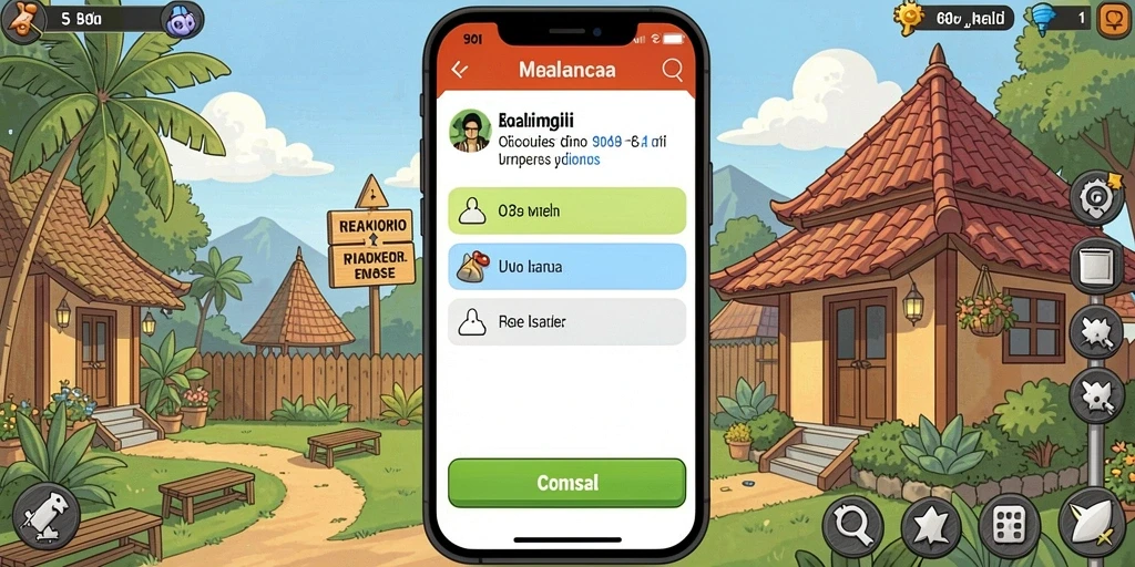 Tampilan antarmuka pengguna yang modern dan intuitif.
