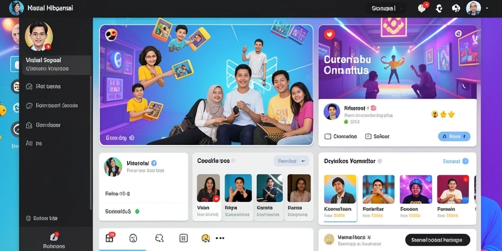Antarmuka aplikasi yang menarik dan mudah digunakan.