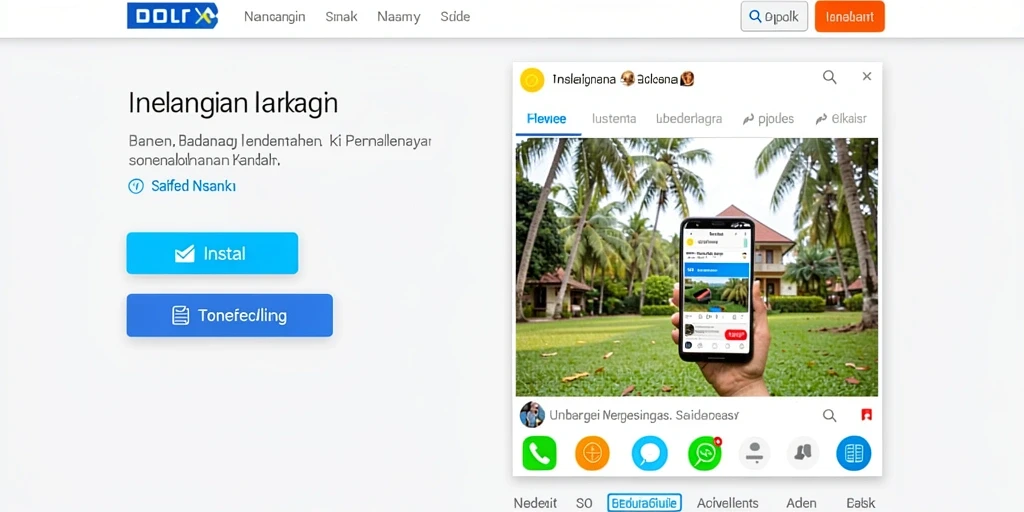 Tampilan antarmuka yang mudah digunakan.