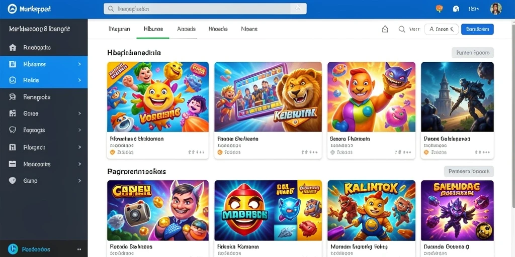 Tampilan awal yang memukau dan intuitif.