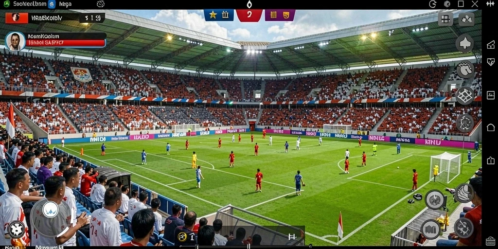 Screenshot antarmuka permainan yang menarik dan mudah digunakan.