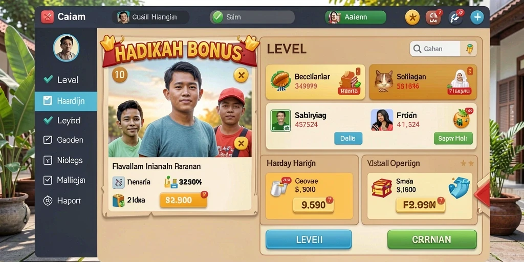 Tampilan menarik dengan grafis yang memukau.