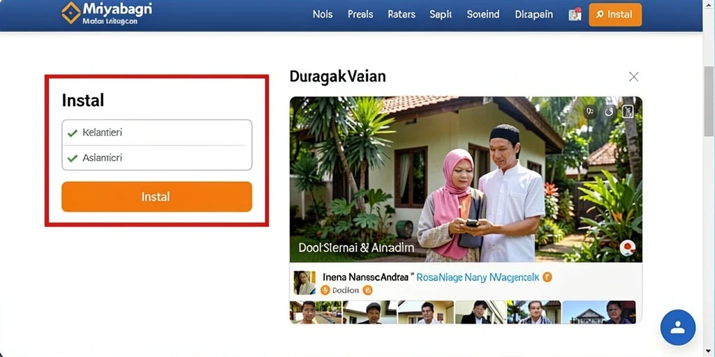 Tampilan antarmuka yang intuitif dan mudah digunakan.